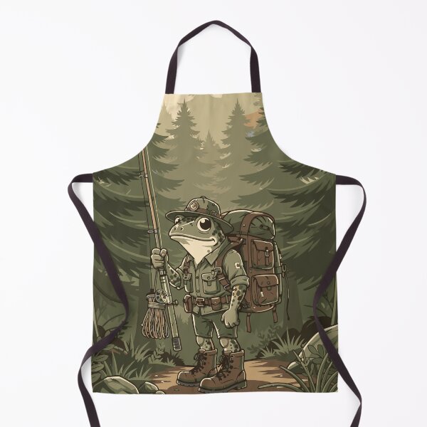 Item preview, Backcountry Frog Fisher Vintage Outdoor Explorer designed and sold by fallmoree.
