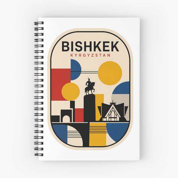 Item preview, Bishkek Kyrgyzstan Mid Century Modern City Landmark designed and sold by k3rstman1.