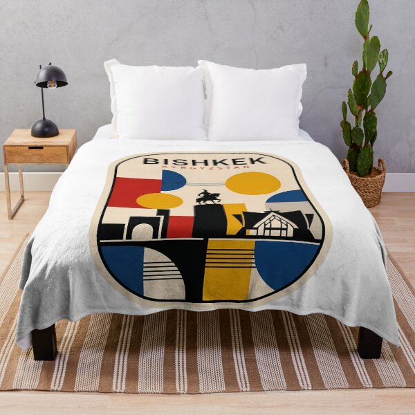 Item preview, Bishkek Kyrgyzstan Mid Century Modern City Landmark designed and sold by k3rstman1.