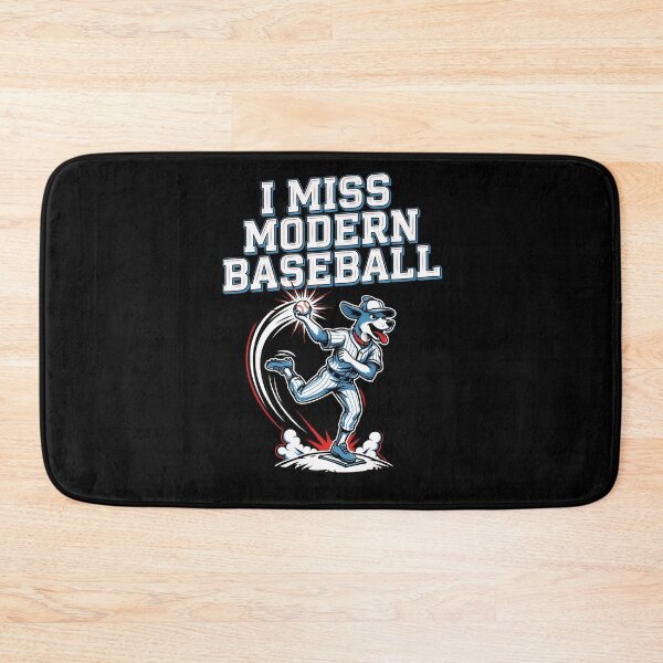 Item preview, I Miss Modern Baseball Cute Funny Dog Baseball Meme designed and sold by Redgiant87x.