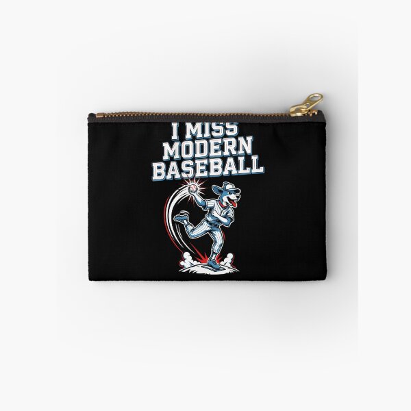 Item preview, I Miss Modern Baseball Cute Funny Dog Baseball Meme designed and sold by Redgiant87x.