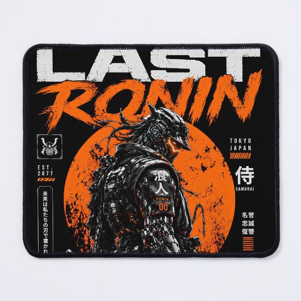 Item preview, Cyberpunk Samurai - The Last Ronin Neo Tokyo Techwear designed and sold by saamessart.