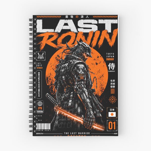 Item preview, Cyberpunk Samurai - The Last Ronin Neo Tokyo Techwear designed and sold by saamessart.
