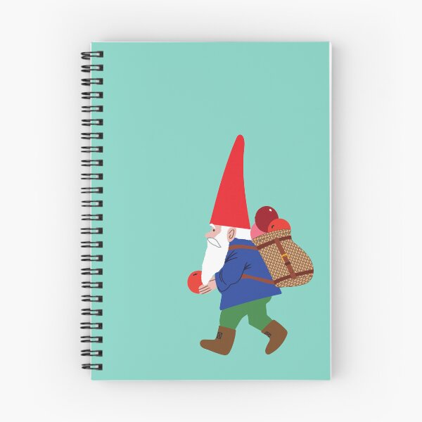 Item preview, Gnome with a backpack of berries designed and sold by Jennifer Ladd.