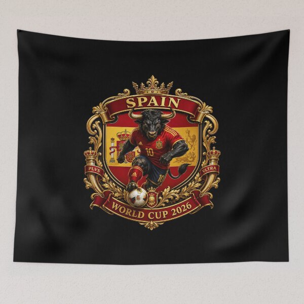 Item preview, Spain Football Crest designed and sold by ORIGIN™ Premium Wear.