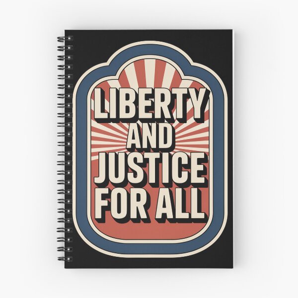 Item preview, Liberty and Justice for All Vintage Transit Badge designed and sold by OldGloryForge.