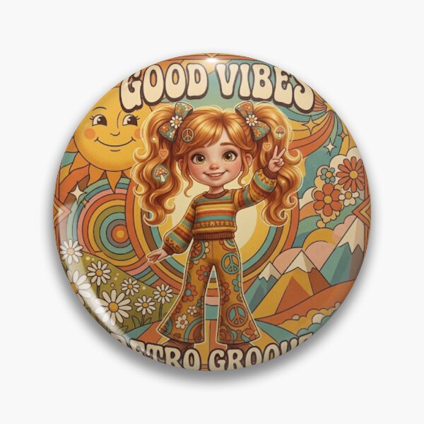 Item preview, Groovy 70s Good Vibes. designed and sold by JoyNest = "The nest of joy".