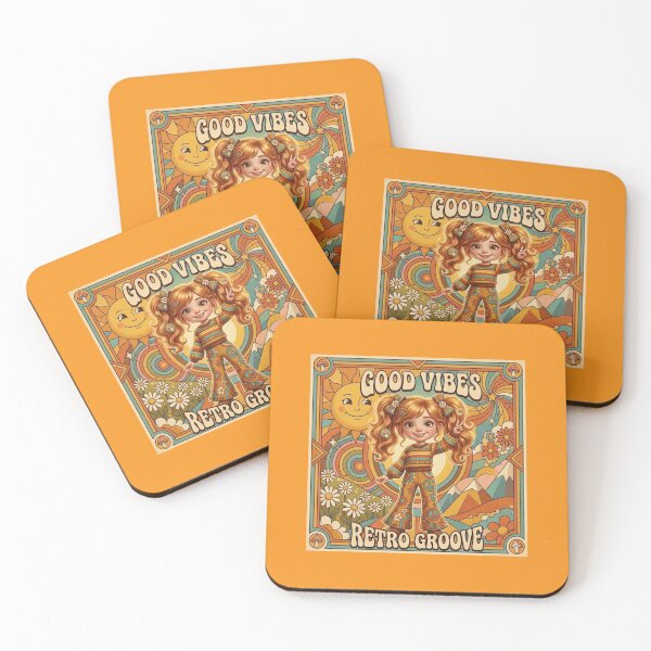 Item preview, Groovy 70s Good Vibes. designed and sold by JoyNest = "The nest of joy".