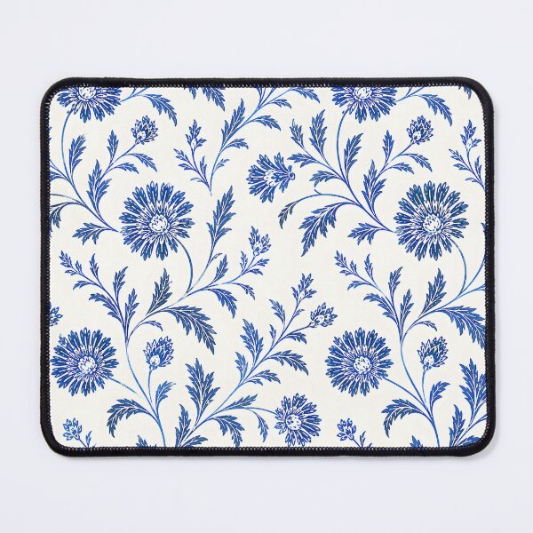 Item preview, Indigo Botanical Bloom Pattern designed and sold by aleano2026.