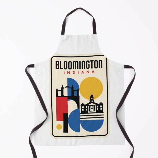 Item preview, Bloomington Indiana Abstract Minimalist Travel Landmark designed and sold by k3rstman1.