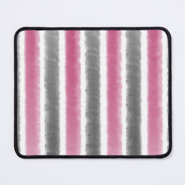 Item preview, Watercolor stripe pattern- pink and black  designed and sold by Pattern Pie.