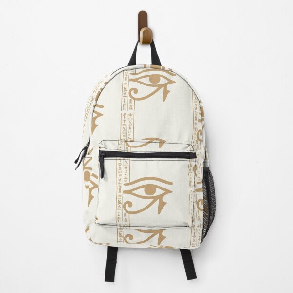 Item preview, Gold Eye of Horus Ancient Egyptian Hieroglyphs Art designed and sold by KaBaRen.