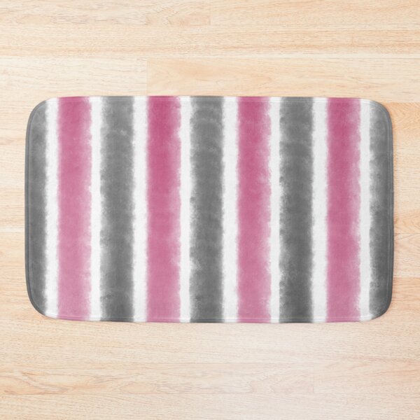 Item preview, Watercolor stripe pattern- pink and black  designed and sold by Pattern Pie.