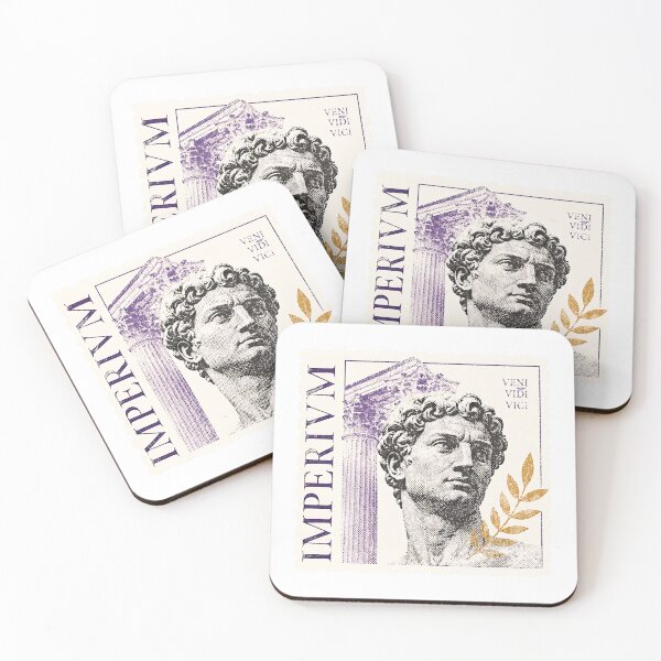 Item preview, Imperium Roman Statue Veni Vidi Vici Stamp designed and sold by robertallenss.