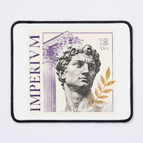 Item preview, Imperium Roman Statue Veni Vidi Vici Stamp designed and sold by robertallenss.