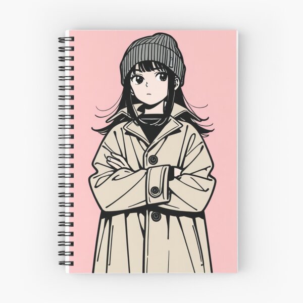 Item preview, Fashion - Man in Black Trench Coat Beanie Streetwear Anime Variant 2 designed and sold by AnimeShin.