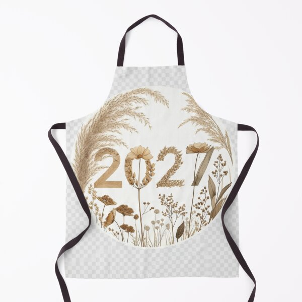 Item preview, 2027 Boho Floral Design | Neutral Wildflower New Year Aesthetic designed and sold by GalleryPeak.