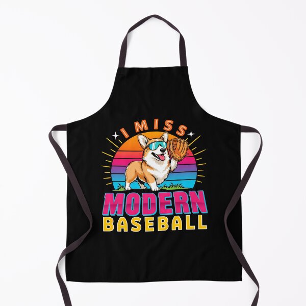 Item preview, I Miss Modern Baseball Baseball Meme Humor with Adorable Funny Dog designed and sold by Redgiant87x.