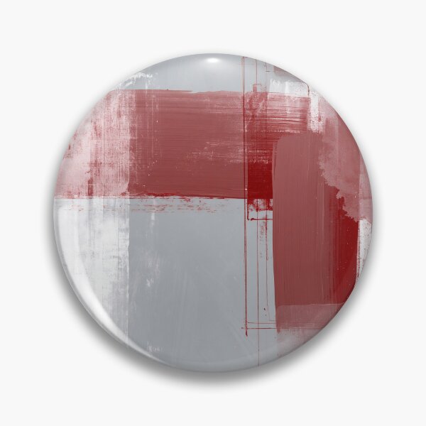 Item preview, Modern Abstract Red Geometric Composition - Textured Red Palette No.19 designed and sold by SlowRegardArt.