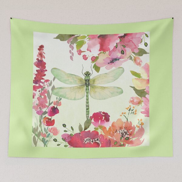 Item preview, Dragonfly  Blossoms B designed and sold by Jean Plout.