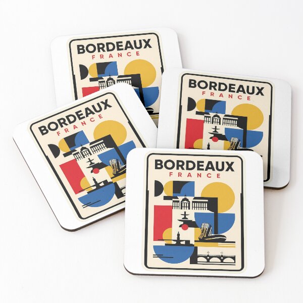 Item preview, Bordeaux France Mid Century Modern Skyline designed and sold by k3rstman1.