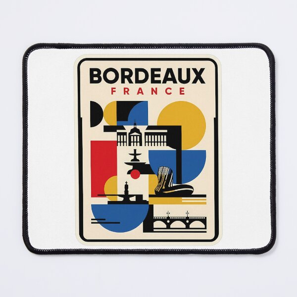 Item preview, Bordeaux France Mid Century Modern Skyline designed and sold by k3rstman1.