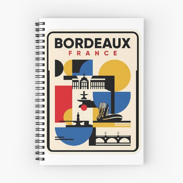 Item preview, Bordeaux France Mid Century Modern Skyline designed and sold by k3rstman1.