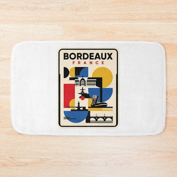 Item preview, Bordeaux France Mid Century Modern Skyline designed and sold by k3rstman1.