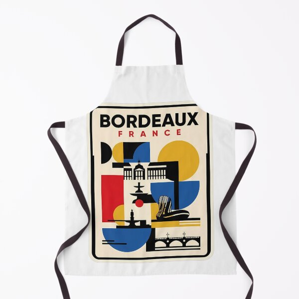 Item preview, Bordeaux France Mid Century Modern Skyline designed and sold by k3rstman1.