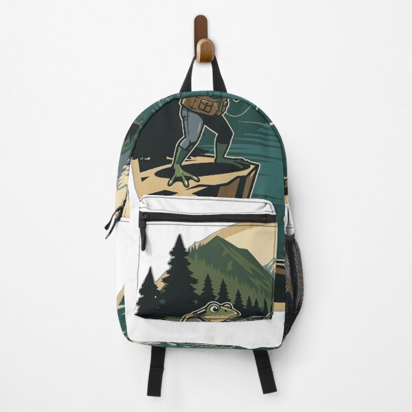 Item preview, Bass Strike Frog Angler Lake Adventure Design designed and sold by fallmoree.