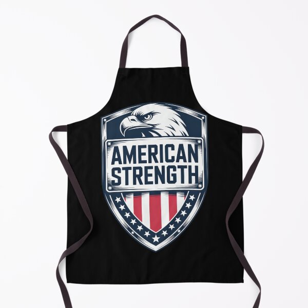 Item preview, American Strength Patriot Eagle Shield Emblem designed and sold by OldGloryForge.
