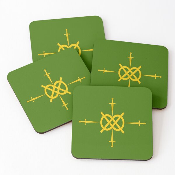 Item preview, SCA Nottinghill Coill Populace Badge designed and sold by RedTansy.