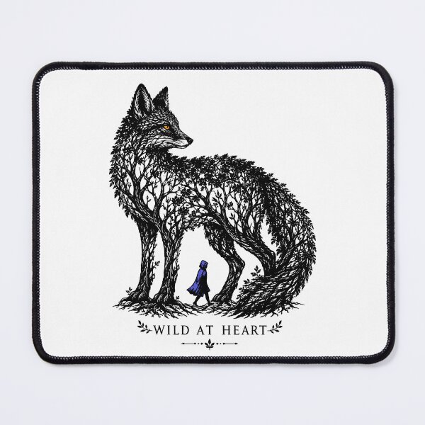 Item preview, Wild At Heart Forest Fox designed and sold by ChocoMellowCo.