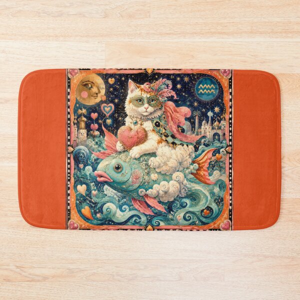Item preview, The Masked Cat on the Starfish designed and sold by Natalia-Vlad.