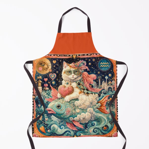 Item preview, The Masked Cat on the Starfish designed and sold by Natalia-Vlad.