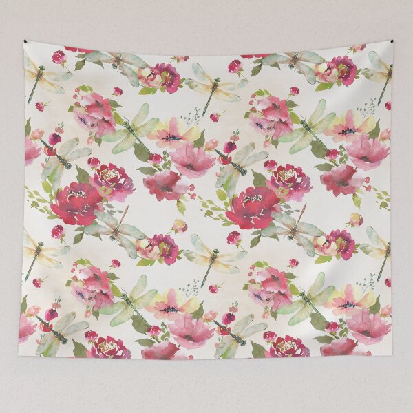 Item preview, Dragonfly  Blossoms C designed and sold by Jean Plout.