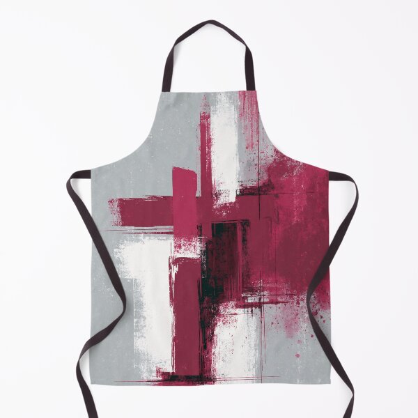 Item preview, Dynamic Abstract Red Vertical Composition - Textured Red Palette No.20 designed and sold by SlowRegardArt.