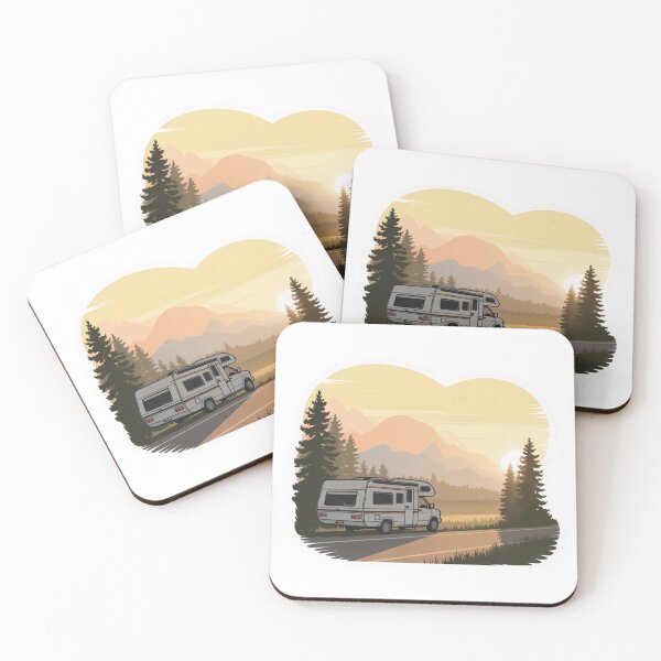 Artikelvorschau, RV Life Sunrise – Campvan Morning Adventure Art entworfen und verkauft von GabeMountainArt.