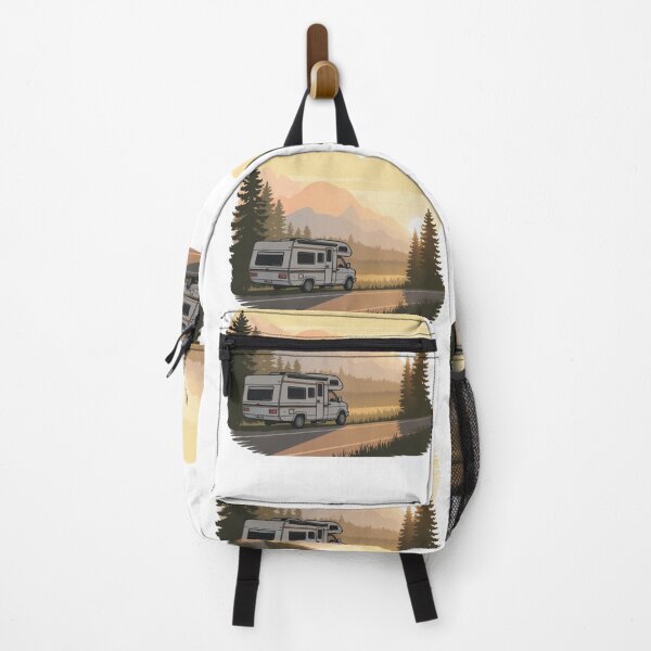 Item preview, RV Life Sunrise – Campervan Morning Adventure Art designed and sold by GabeMountainArt.