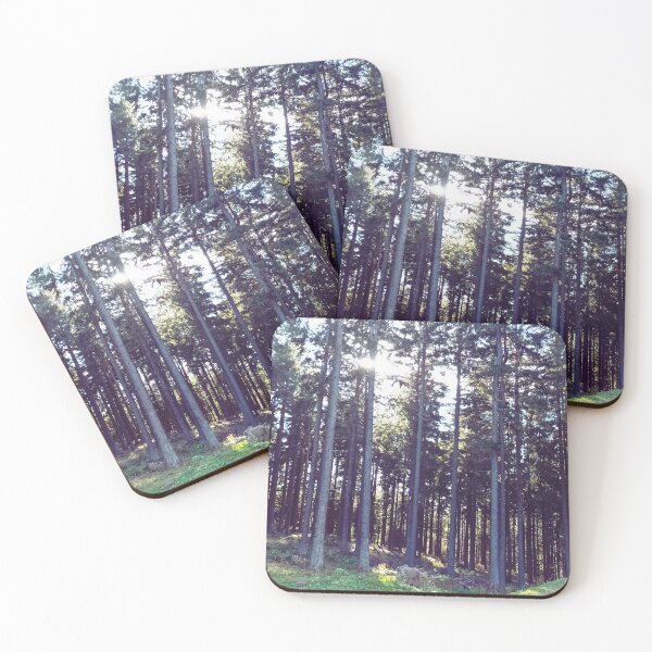 Item preview, Light Between the Pines - In the Heart of Nature - Romania designed and sold by MSMPrintDesign.