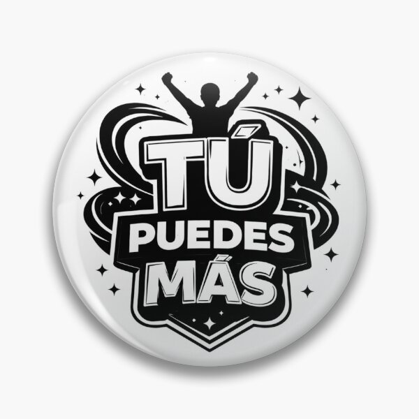 Item preview, Tú Podemos Más — Spanish Motivational Raised Fist Badge Graphic Tee designed and sold by tupuedesmas.