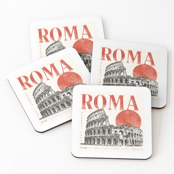 Item preview, Roma Colosseum Ancient Urbs Vintage Stamp designed and sold by robertallenss.