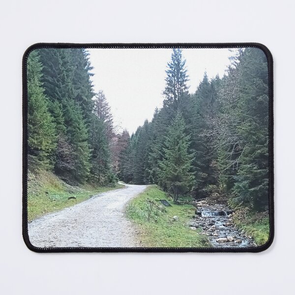 Item preview, The Road Between Pines - The Greatness of Nature from Romania designed and sold by MSMPrintDesign.