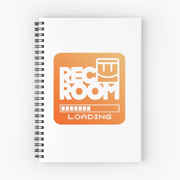 Item preview, Rec Room VR Gaming Loading Screen Orange Badge Design designed and sold by FlatInkStudio.