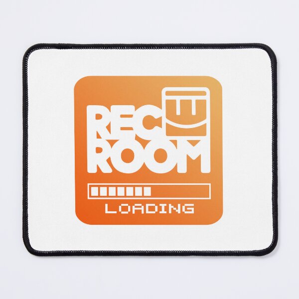 Item preview, Rec Room VR Gaming Loading Screen Orange Badge Design designed and sold by FlatInkStudio.