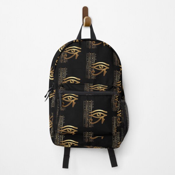 Item preview, Luxury Gold Eye of Horus Egyptian Hieroglyphs Art designed and sold by KaBaRen.