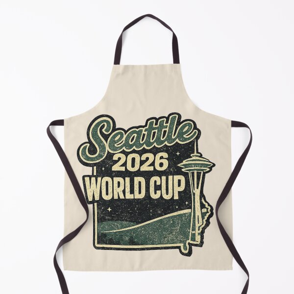 Item preview, Seattle 2026 World Cup – Retro Space Needle Vintage Soccer Fan T-Shirt designed and sold by ArthUpscale.