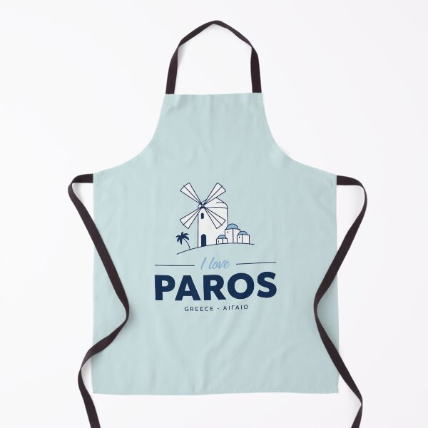 Item preview, I Love Paros Minimalist Greek Island Design designed and sold by angelisart.