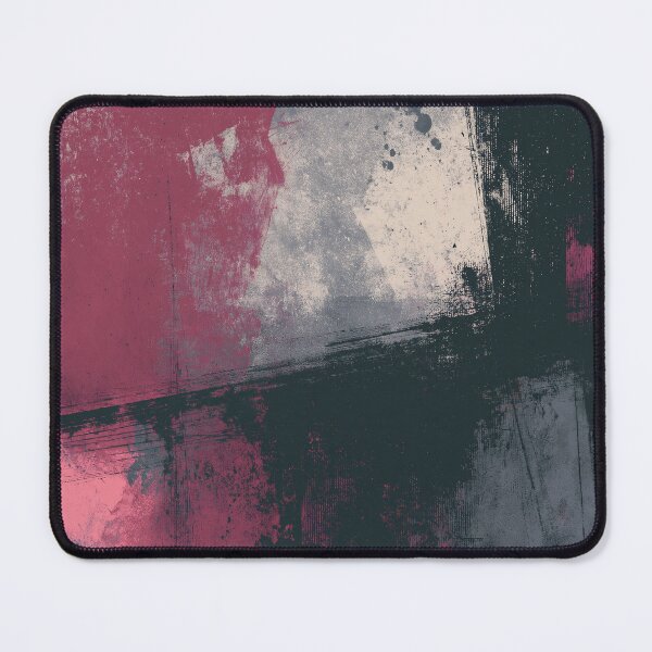 Item preview, Intense Dark Red Black Abstract Layers - Textured Red Palette No.22 designed and sold by SlowRegardArt.
