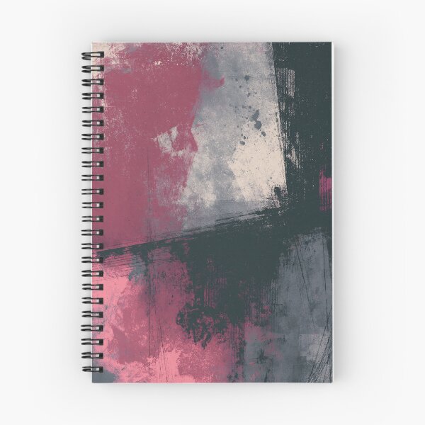 Item preview, Intense Dark Red Black Abstract Layers - Textured Red Palette No.22 designed and sold by SlowRegardArt.